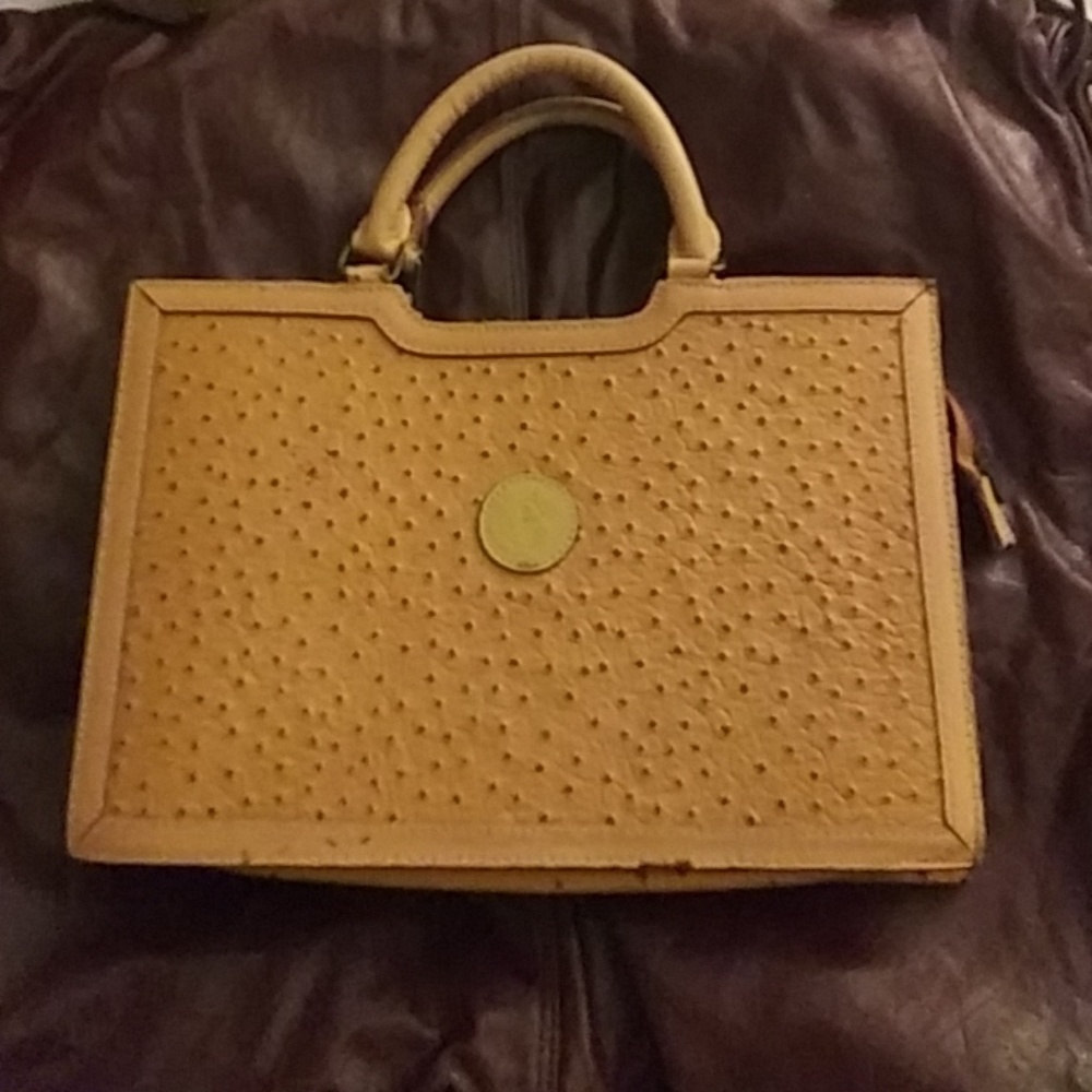 Le Autruche Ostrich Breifcase